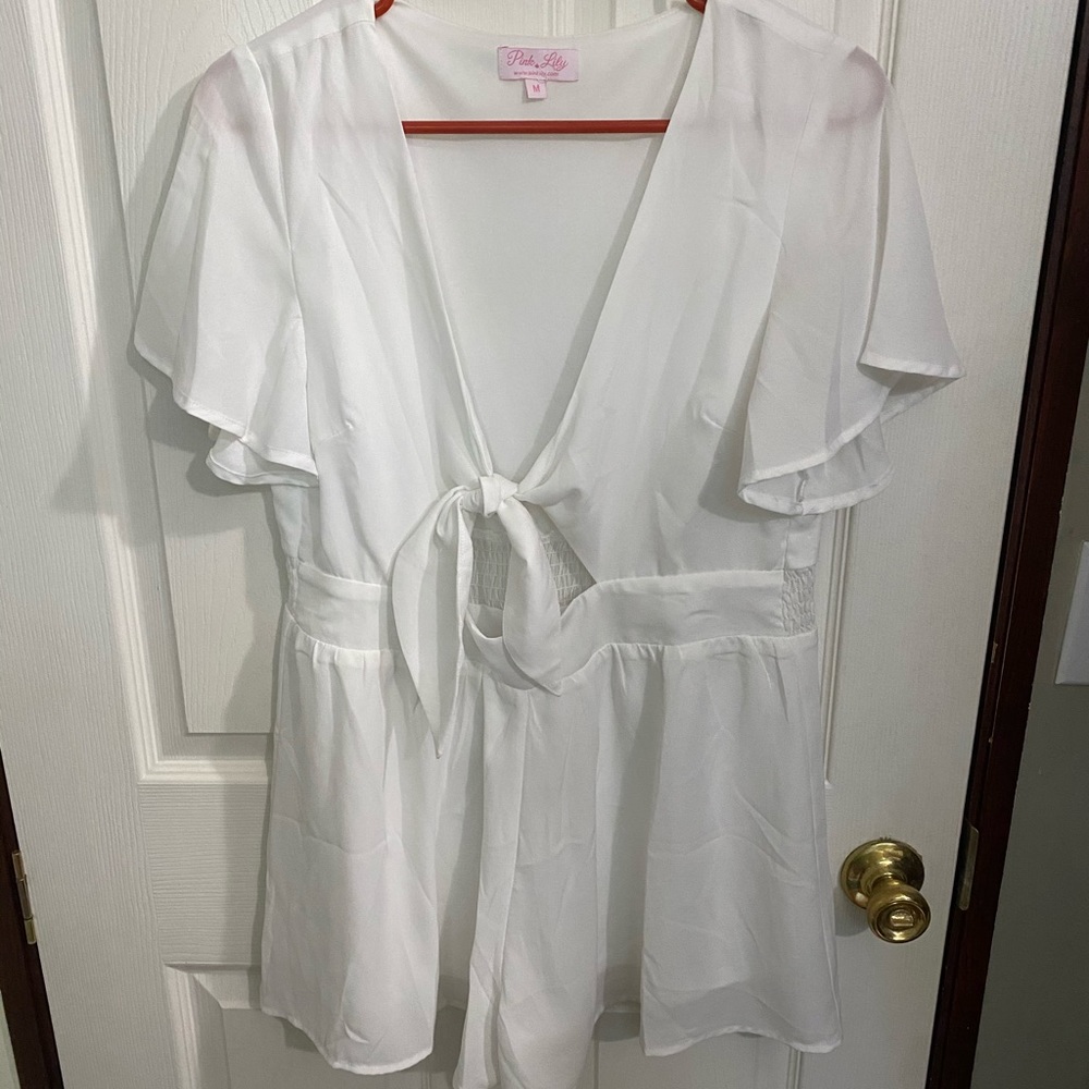 White romper